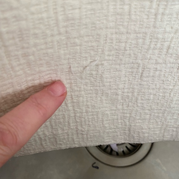 Size 6 - Classy Cream Banana Republic layered dress - Picture 13 of 13